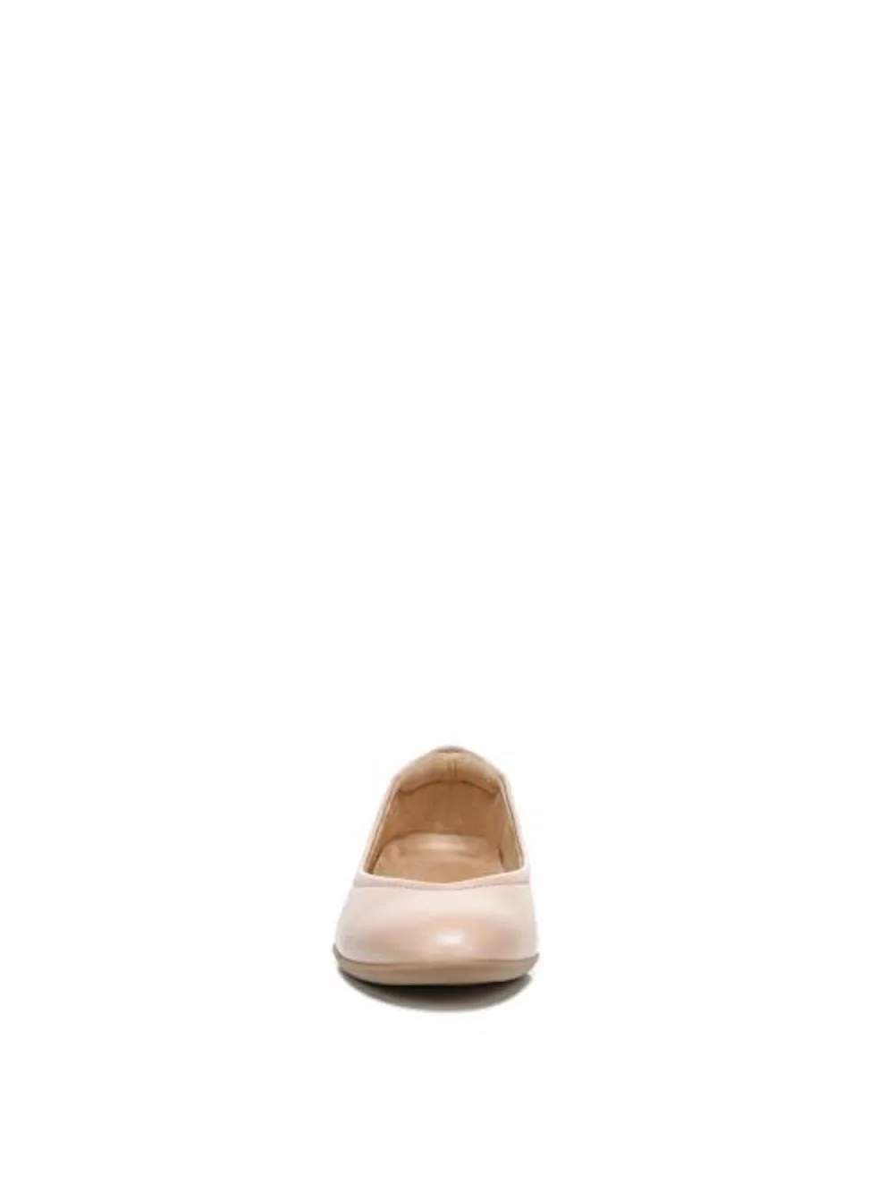 Naturalizer Women's Vivienne Ballet Flat Crème Brulee Leather 9 W - Picture 2 of 12